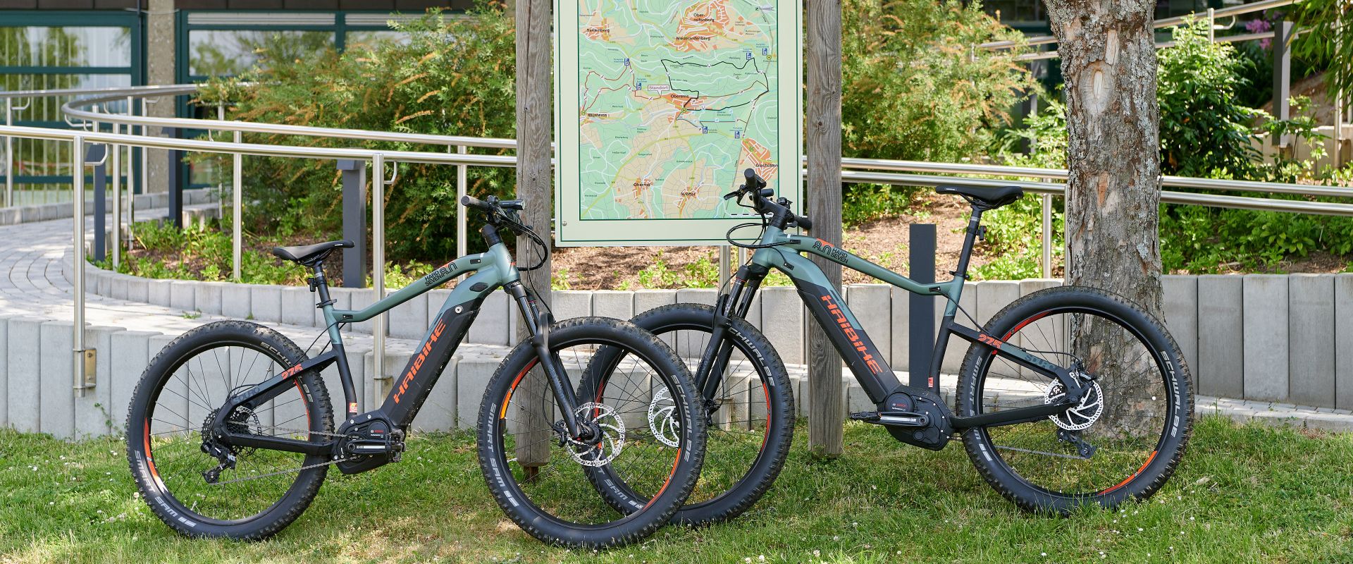 E-Bikes des Collegiums zum Ausleihen